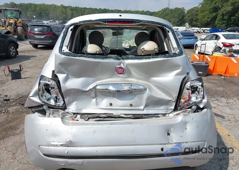 2012 Fiat 500 Pop из США, поврежденный, VIN 3C3CFFAR8CT120586